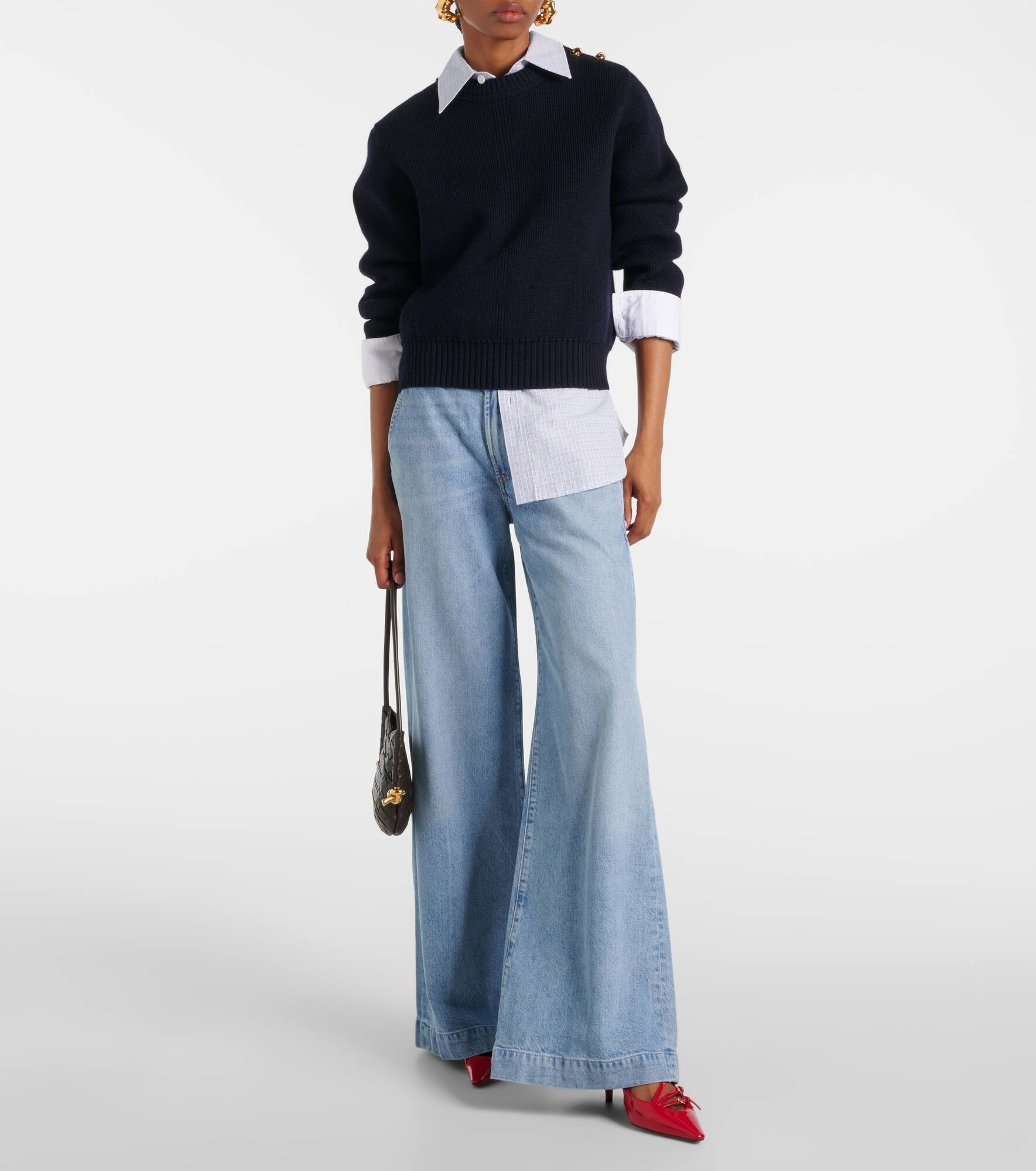 Beverly high-rise wide-leg jeans - 2