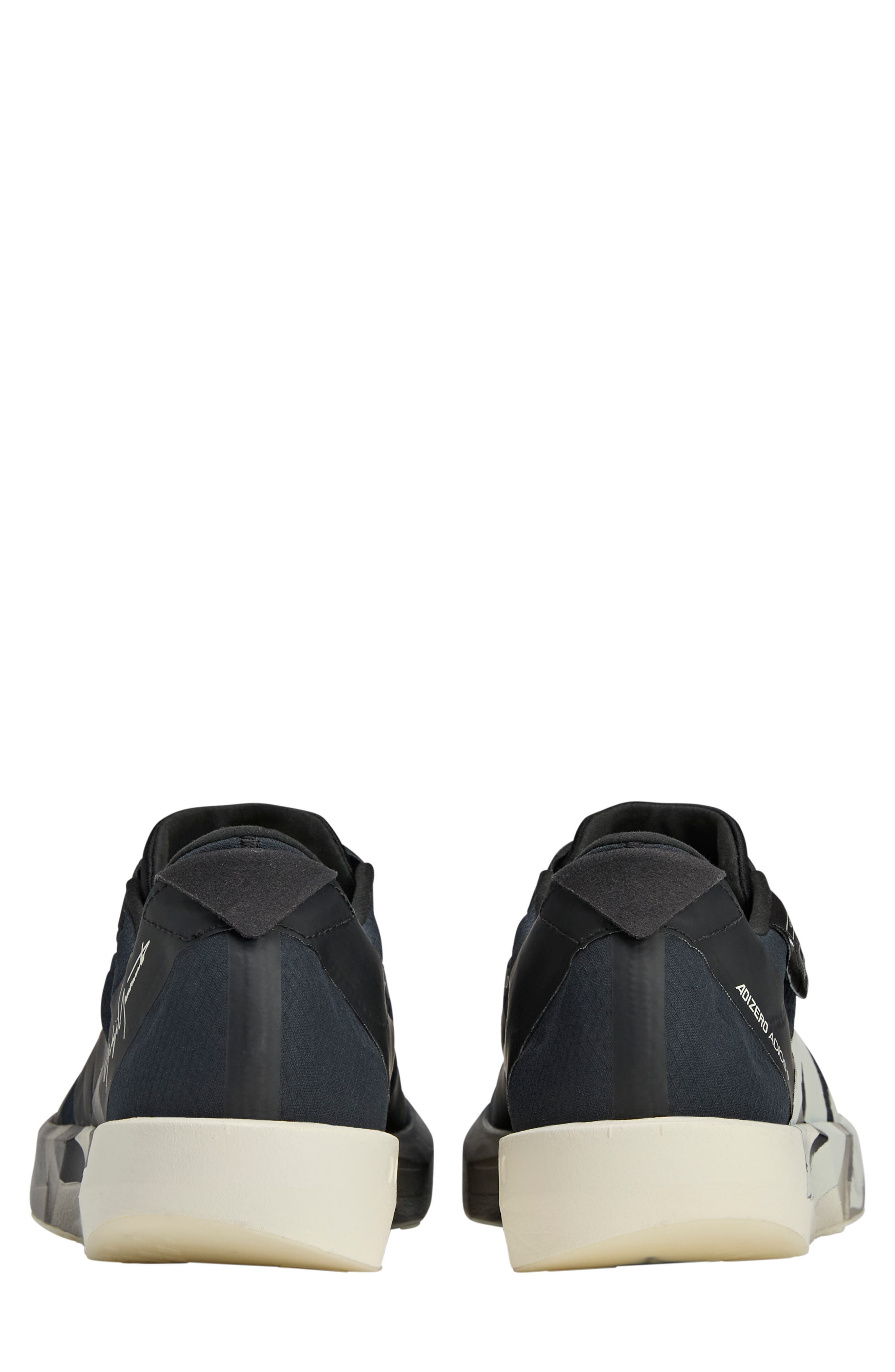 Y-3 Gender Inclusive Adios 9 Running Sneaker in Black/Black/Off White at Nordstrom - 6