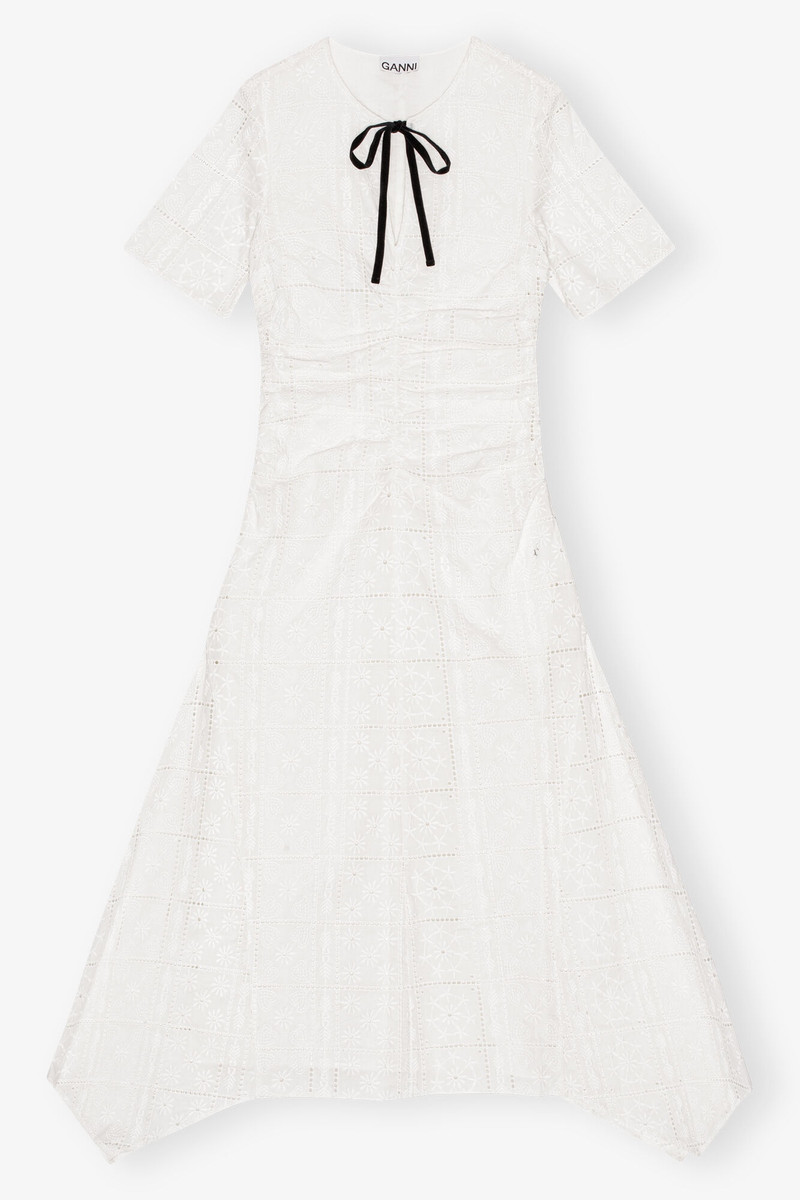 white dressy dresses Lady Black Tie - Giselle Dress - White Lace Dress