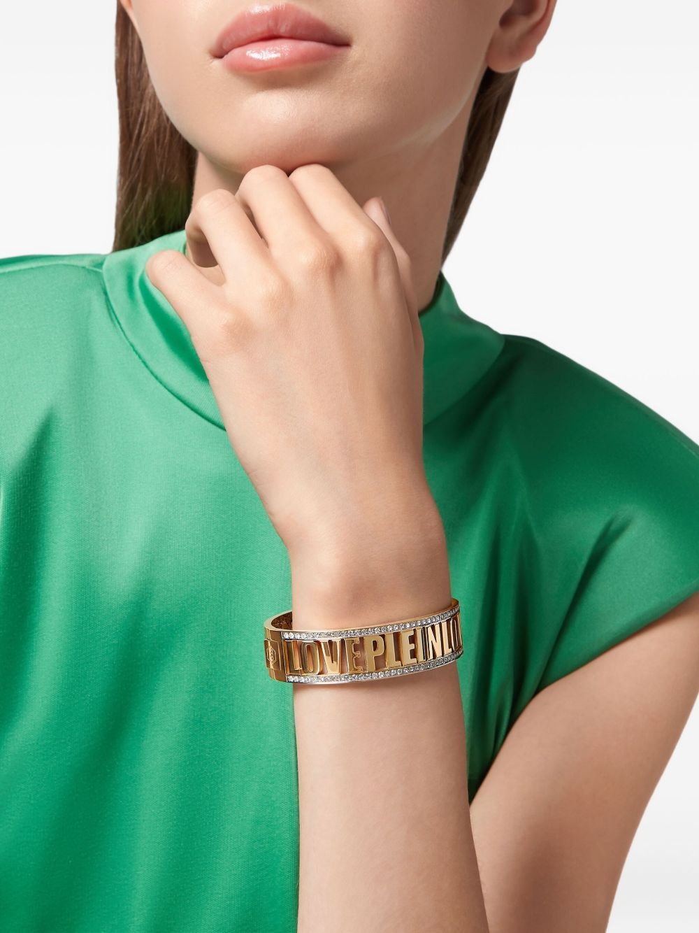 love lettering crystal-bandbracelet - 2
