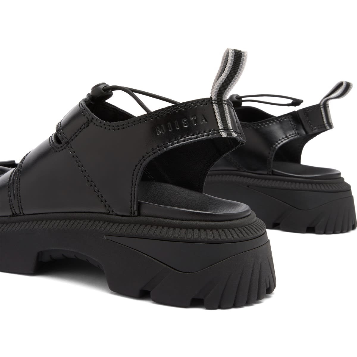 Miista Eunice Black Sandals - 4