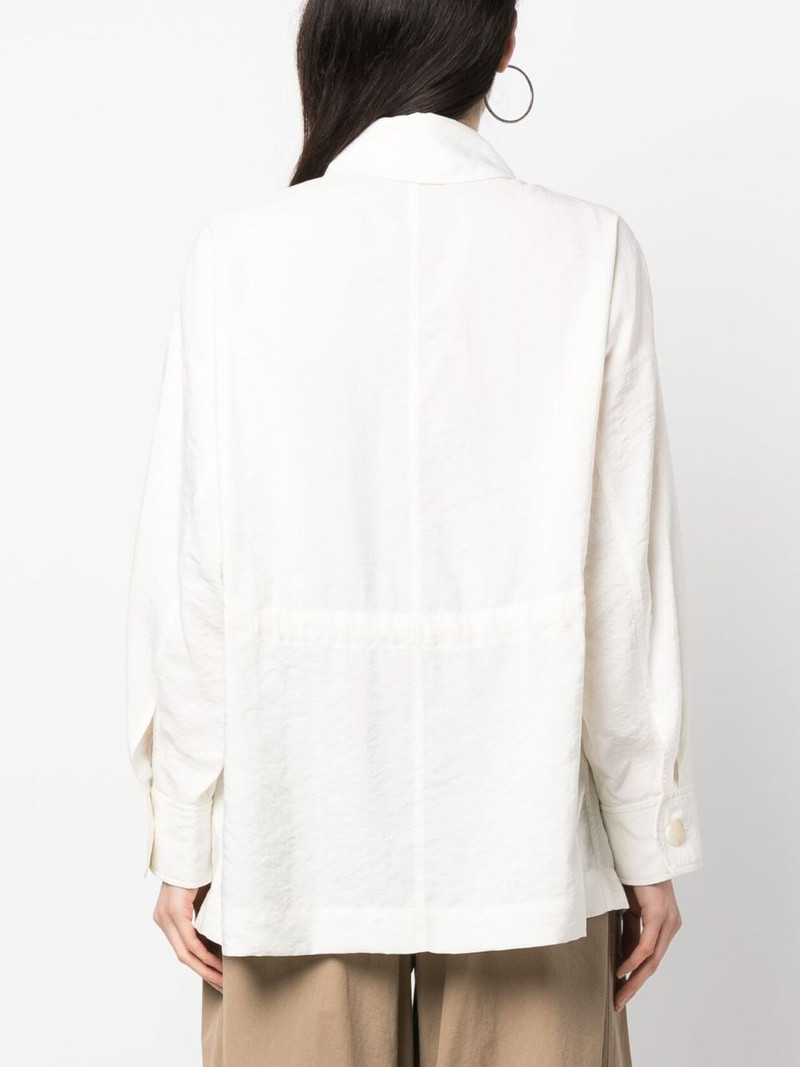 Welbeck drawstring shirt jacket 4