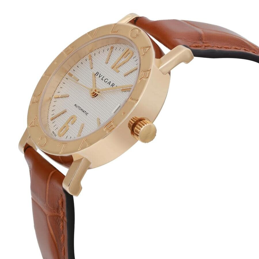 Pre-owned Bvlgari Bvlgari Bvlgari White Dial Ladies Watch BB33GL - 3