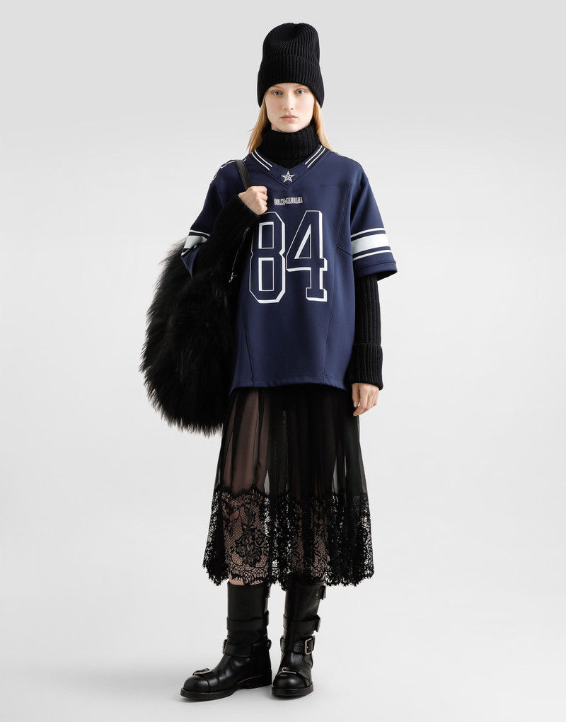 Dolce & Gabbana T-shirt with print and patch outlook