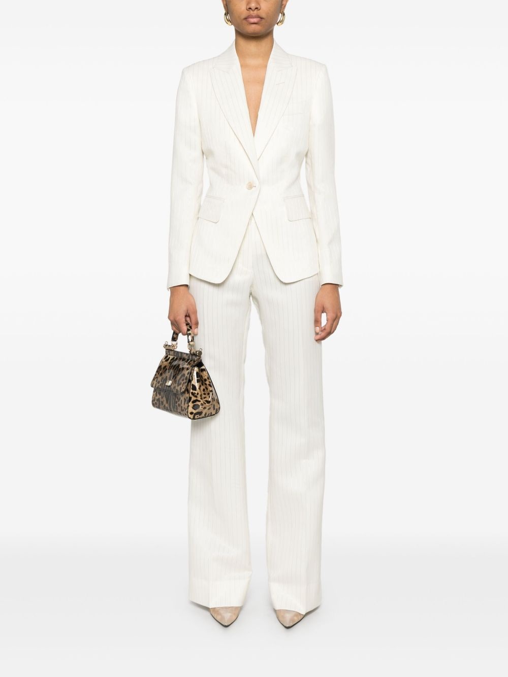 pinstriped trousers - 2