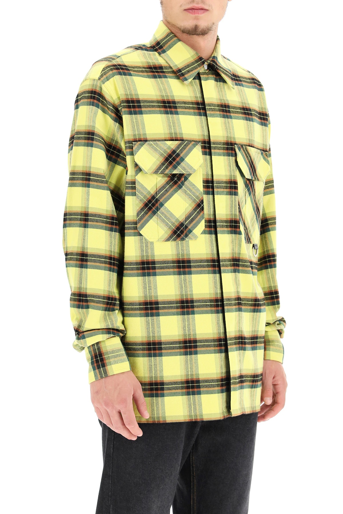 COTTON FLANNEL CHECK SHIRT - 3