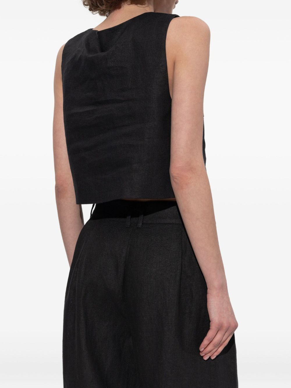 Rio linen vest - 4