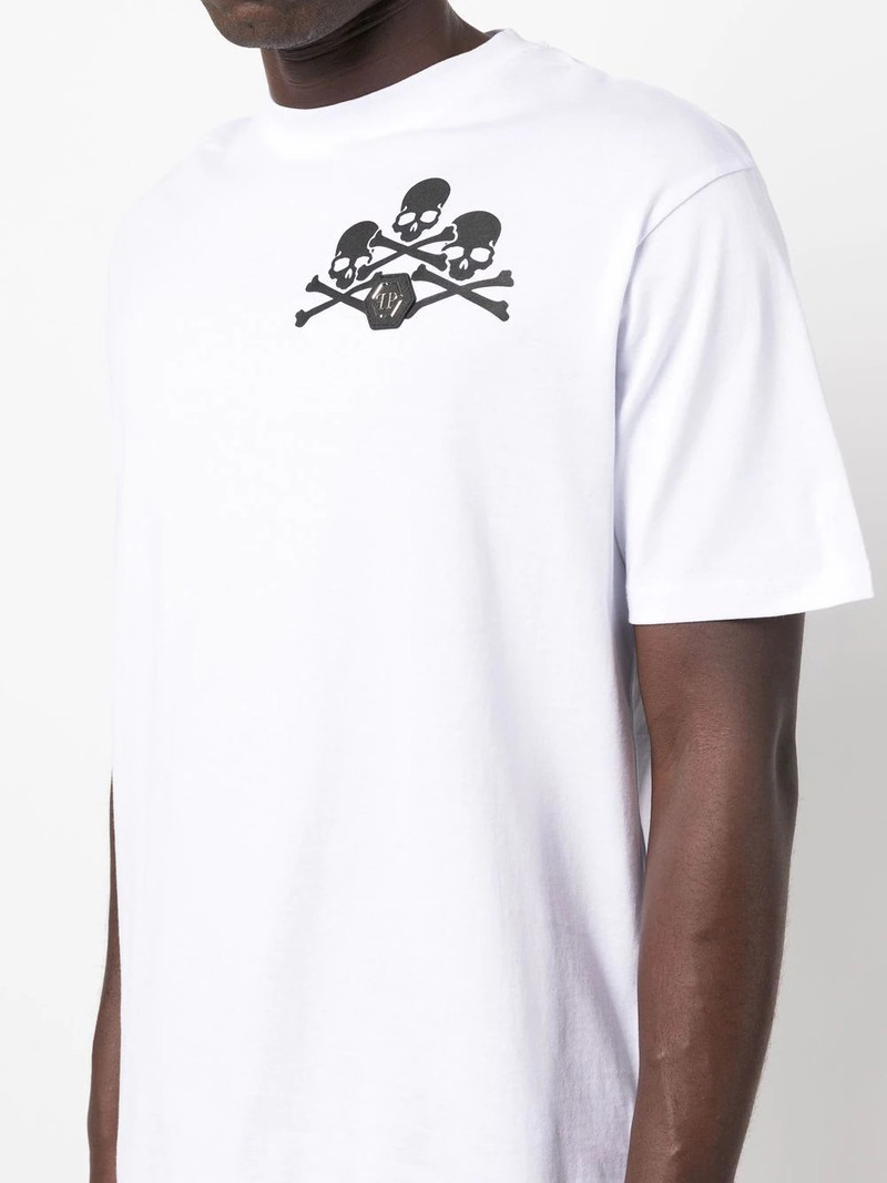 skull-print detail T-shirt 5