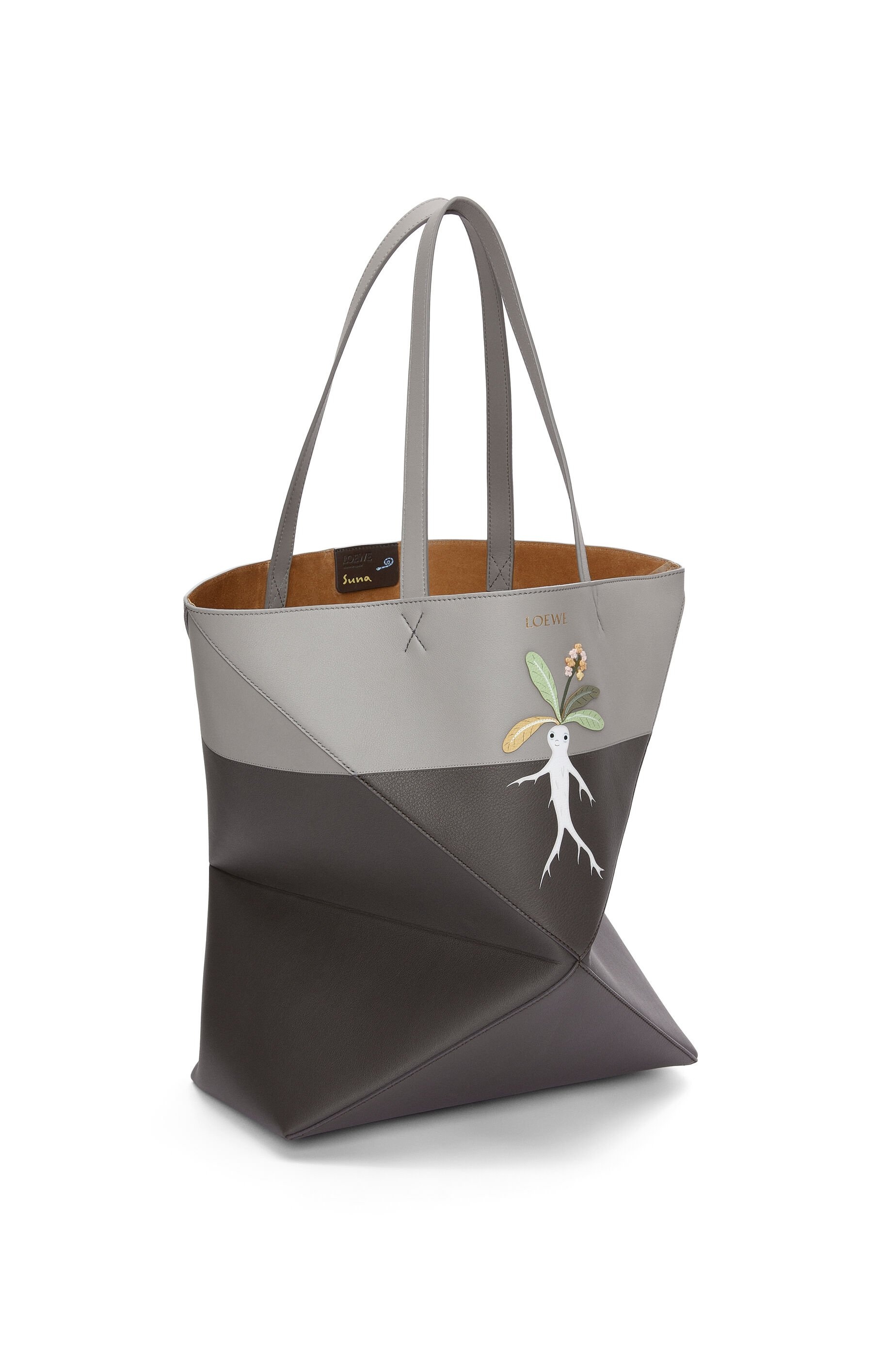 Mandragora large Puzzle Fold Tote in classic calfskin - 3