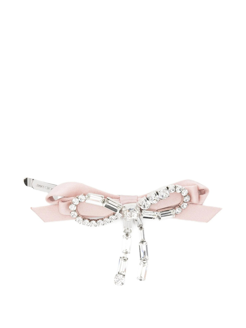Jimmy Choo Crystal-bow Hair Clip 1