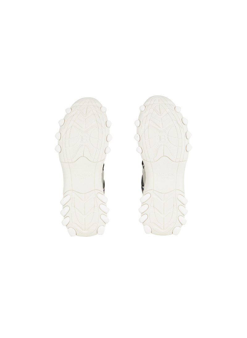 B-East trainer in leather, suede and mesh 4