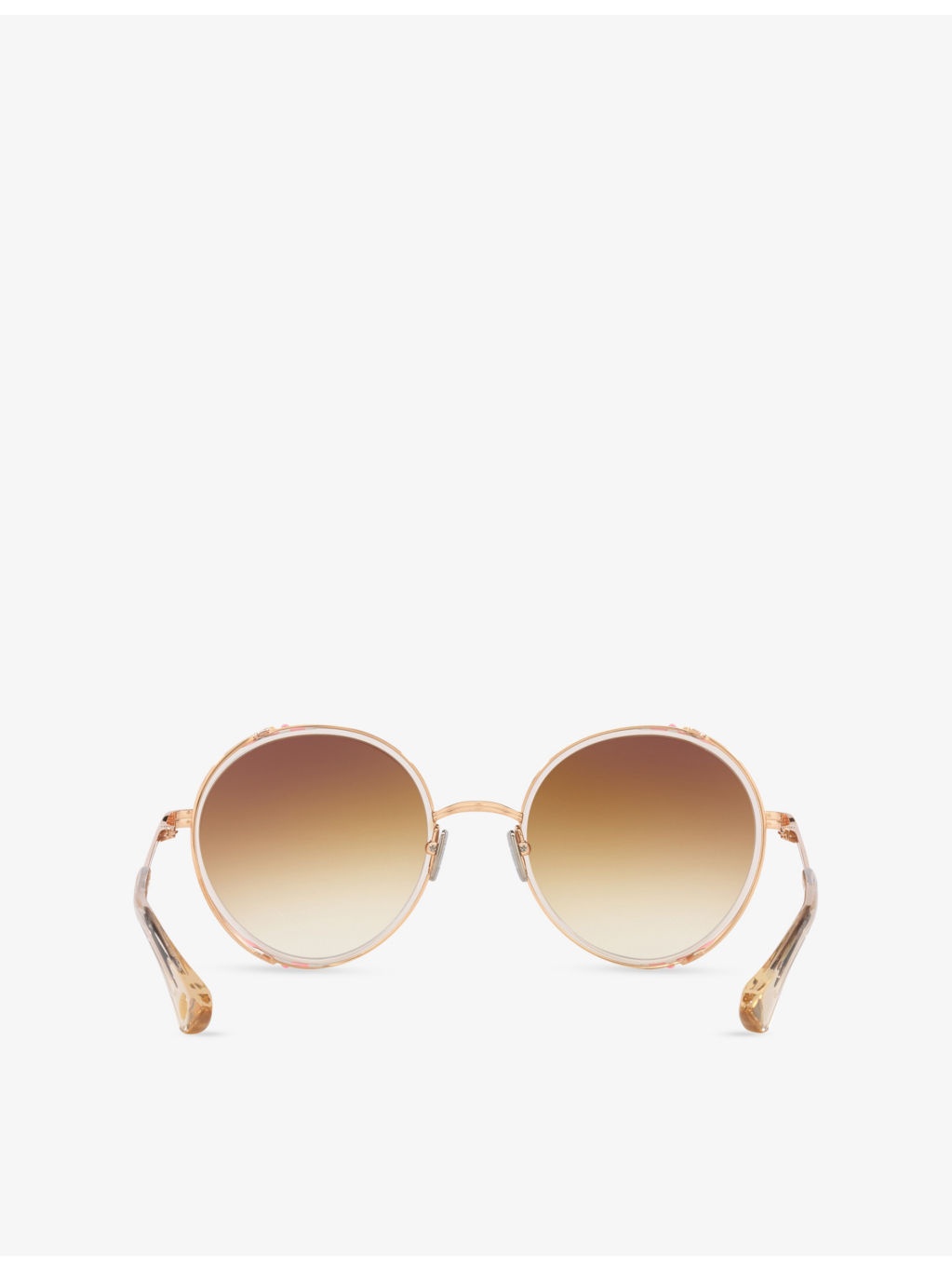 D4000466 Round-Frame Metal Sunglasses - 3
