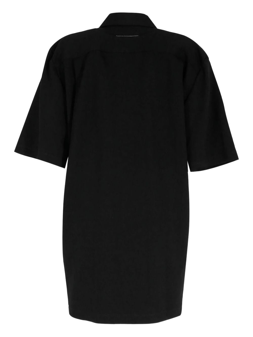 short-sleeve pocket dress - 2