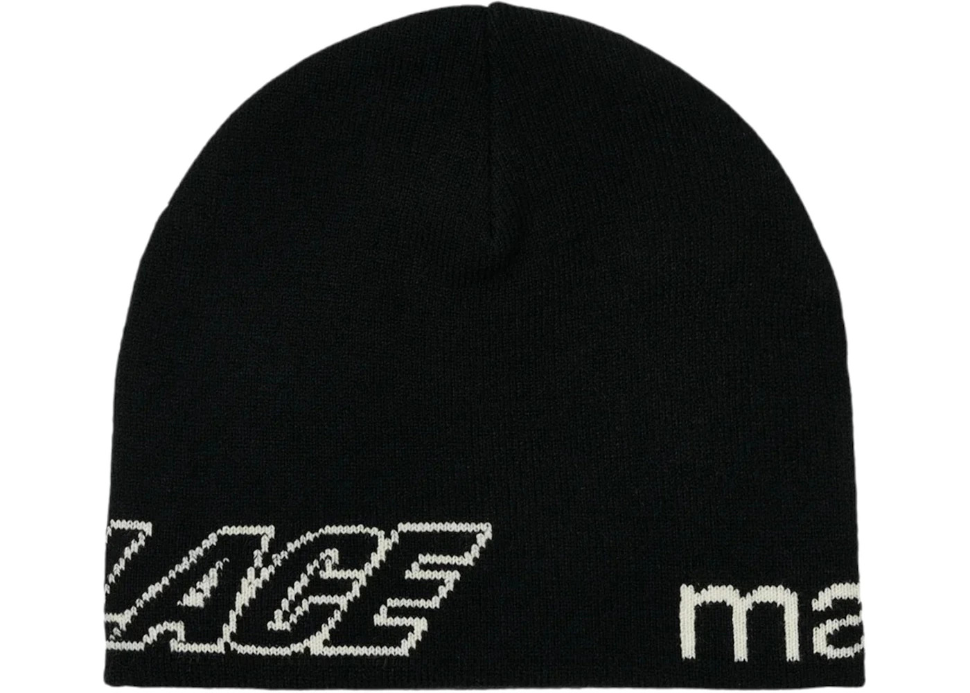 Palace Maharishi No Cuff Beanie Black - 2