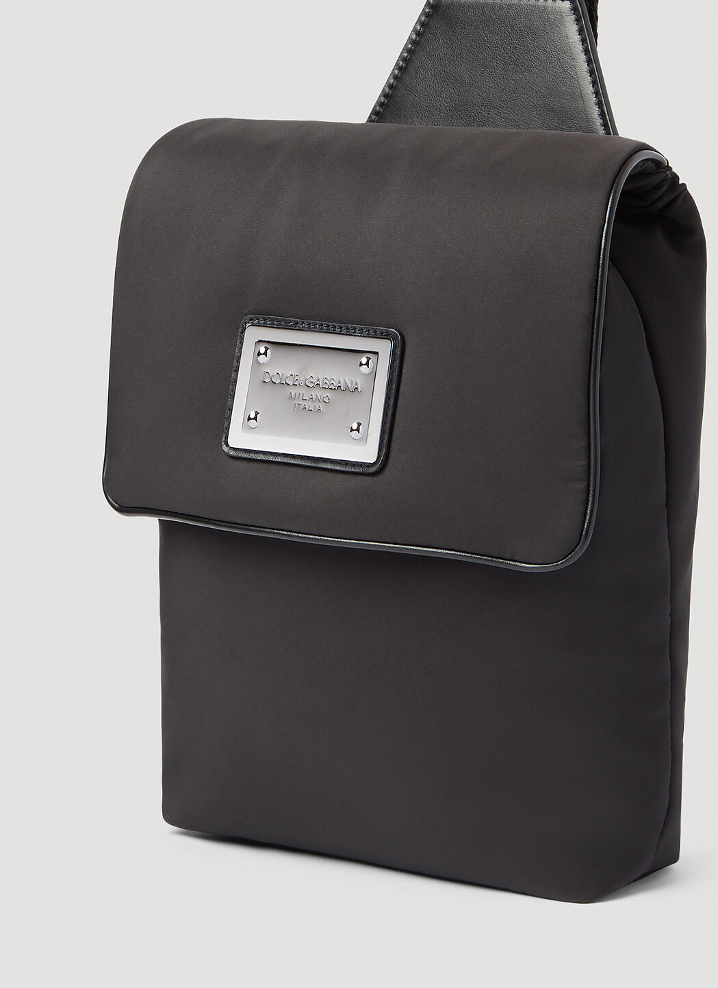 Logo Plaque Nylon Belt Bag - 4