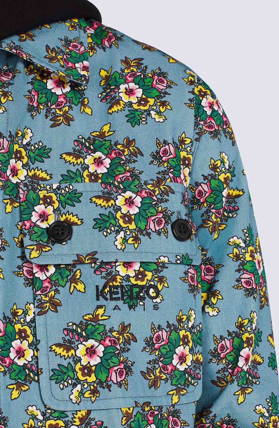 'Pop Bouquet' overshirt - 7