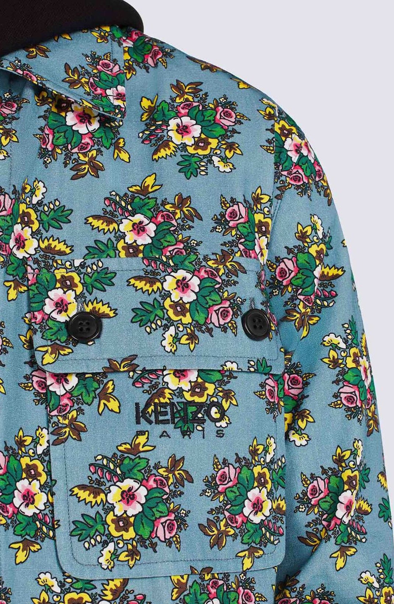 'Pop Bouquet' overshirt 7