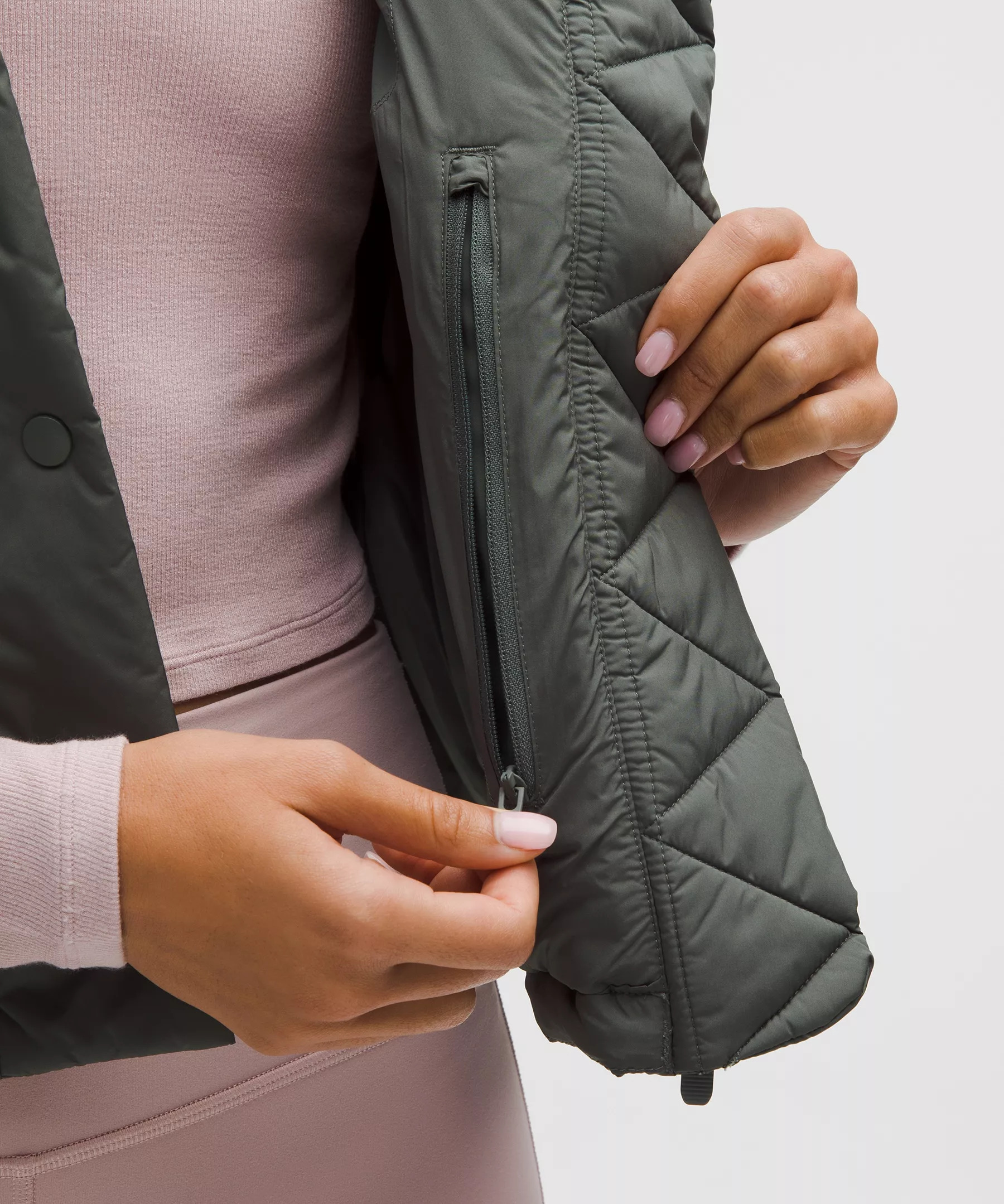 Wunder Puff 600-Down-Fill Cropped Vest - 7
