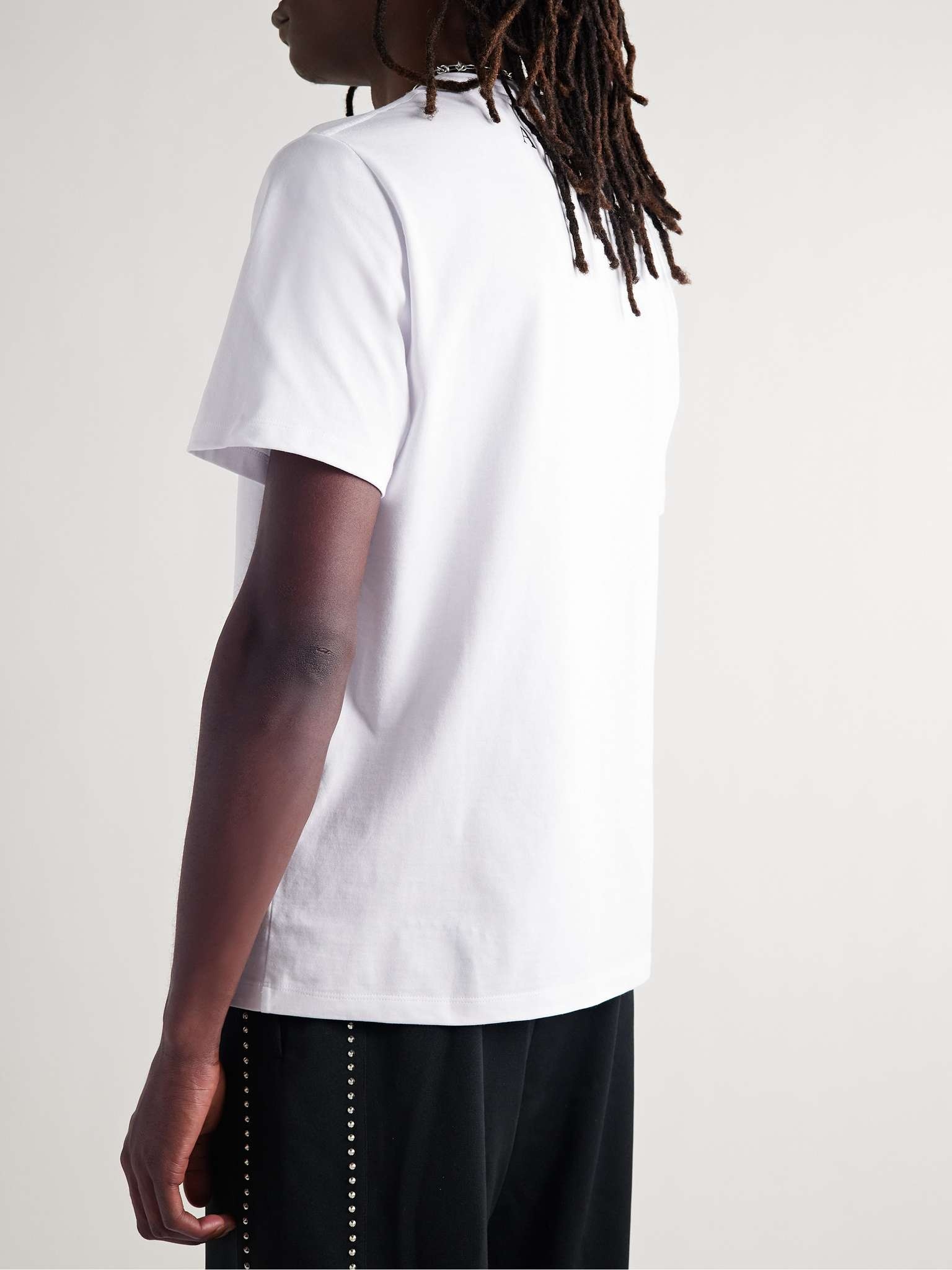 Logo-Print Cotton-Jersey T-Shirt - 5