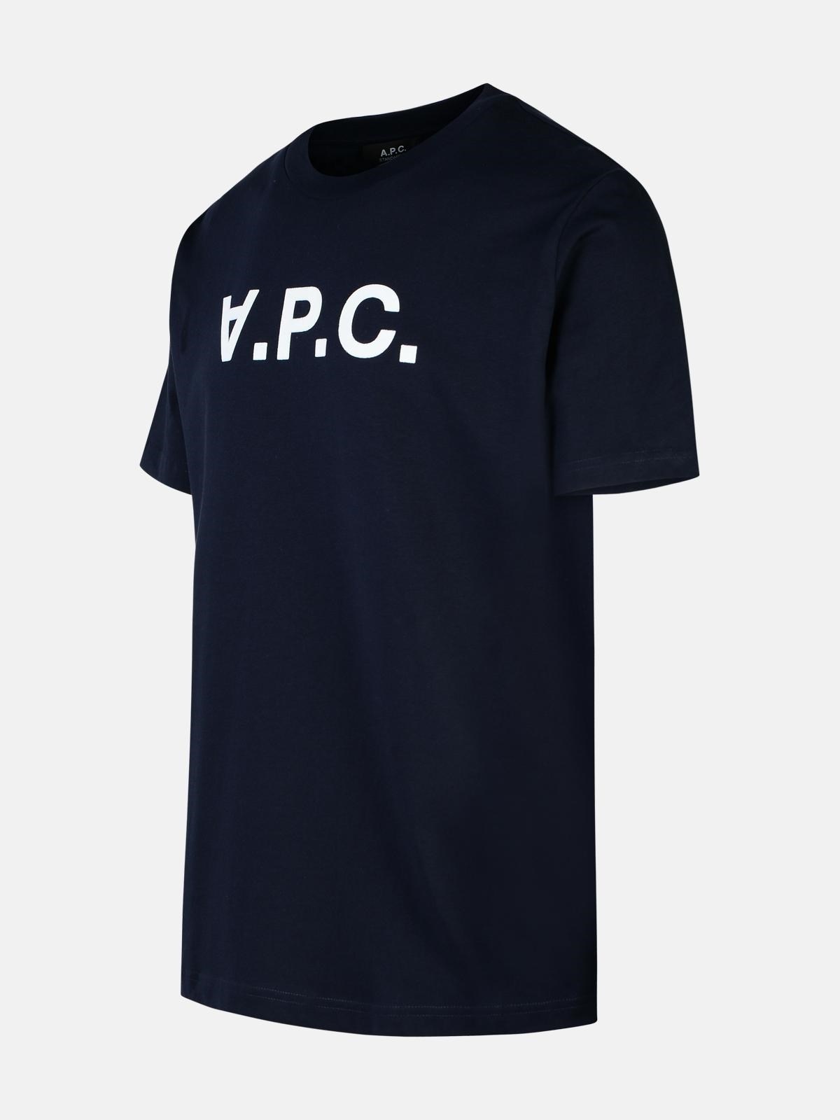 NAVY COTTON T-SHIRT - 2