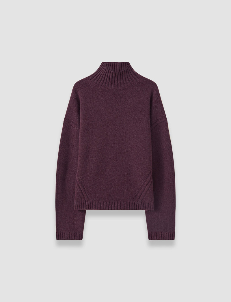 Luxe Cashmere High Neck Jumper 1