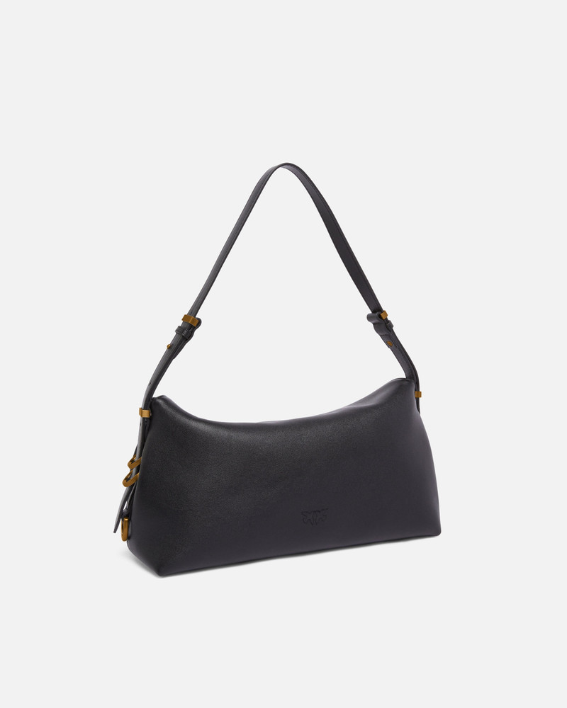 PINKO MEDIUM LEATHER SADDLE BAG SHOULDER BAG outlook