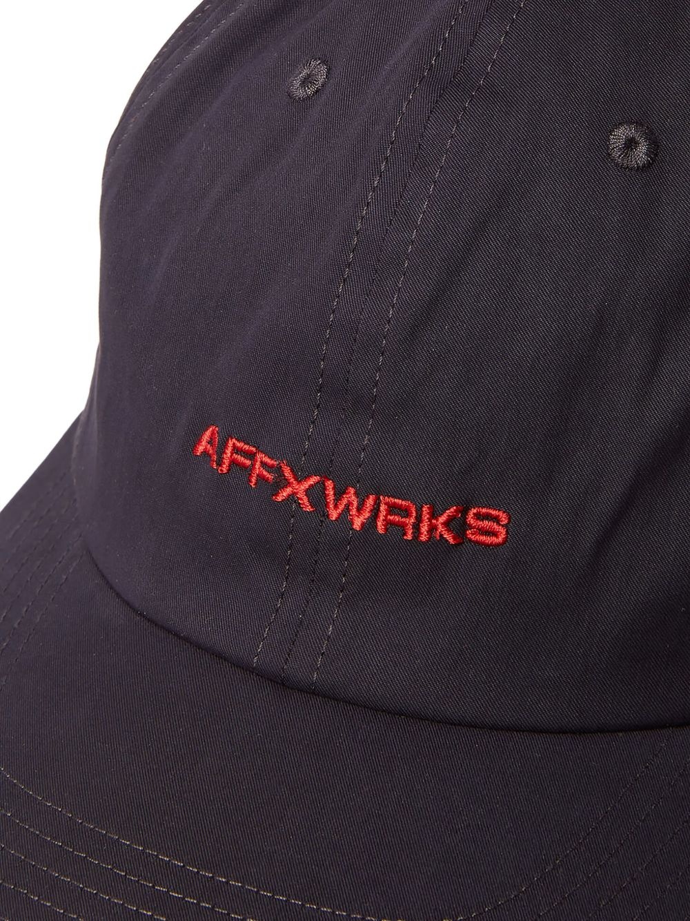logo-embroidered cap - 3