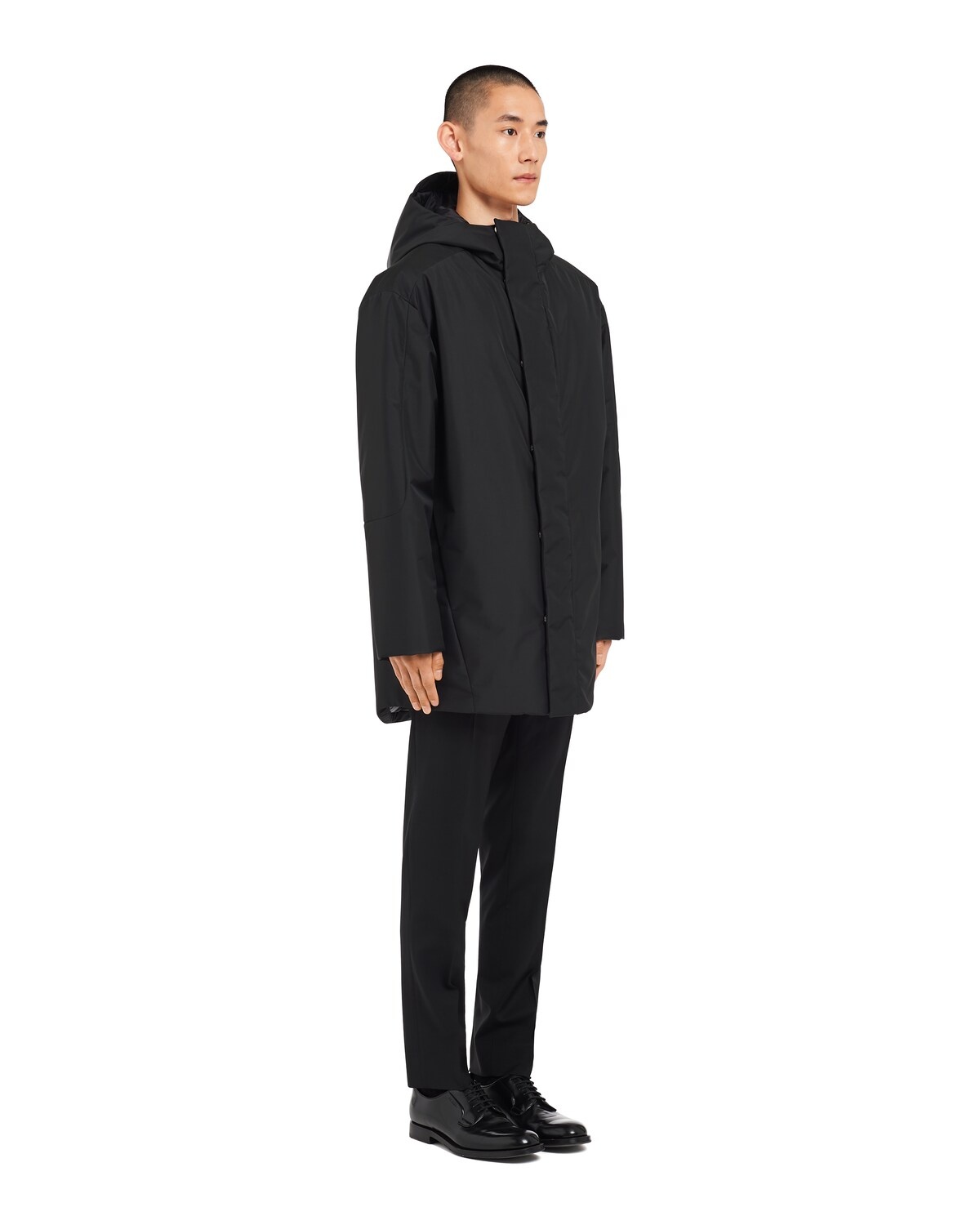 Technical fabric down coat - 3