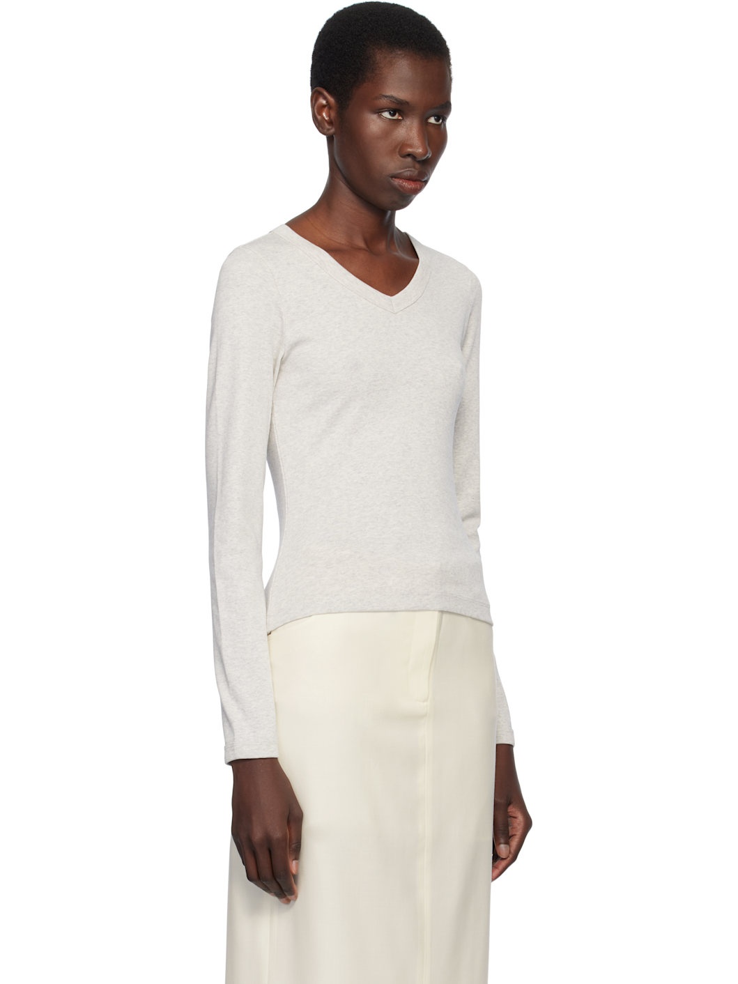Gray Jill Longsleeve T-shirt - 2