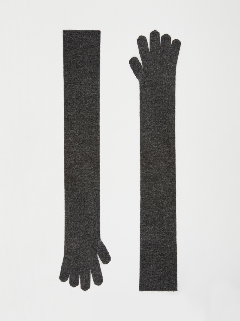 TIMOR Long cashmere gloves - 1