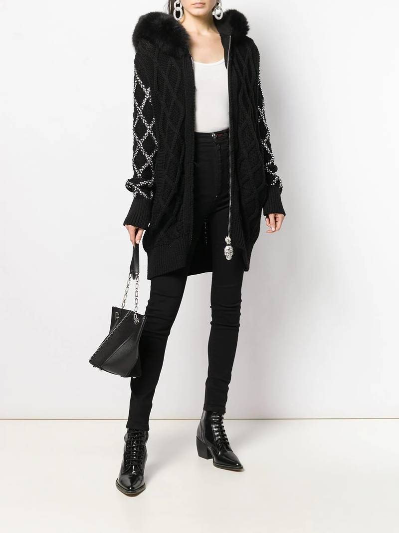 PHILIPP PLEIN high waist jeggins outlook