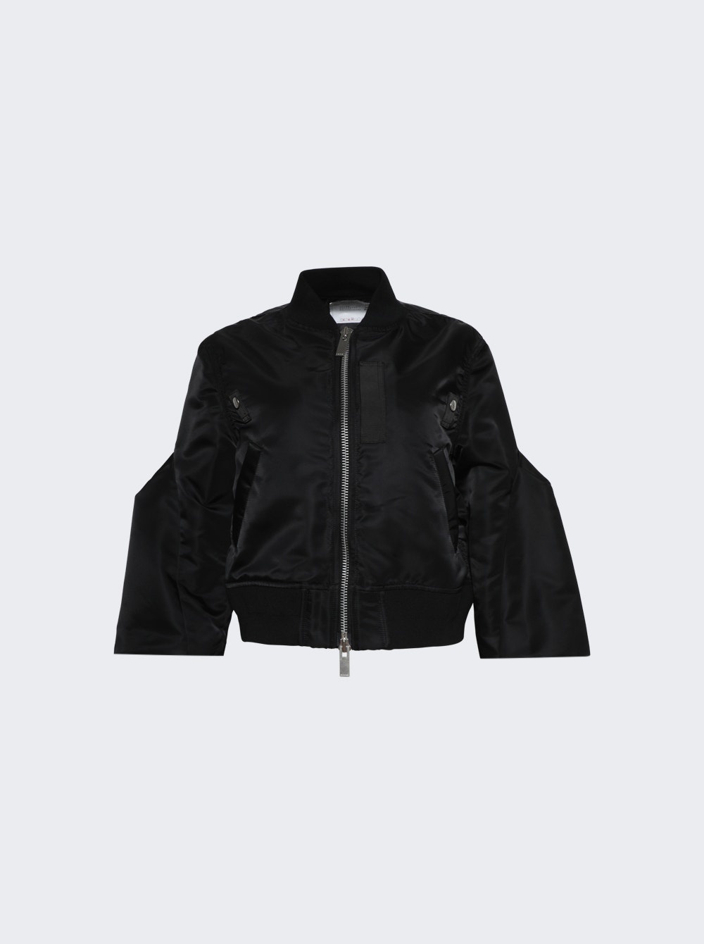 Nylon Twill Blouson Black - 1