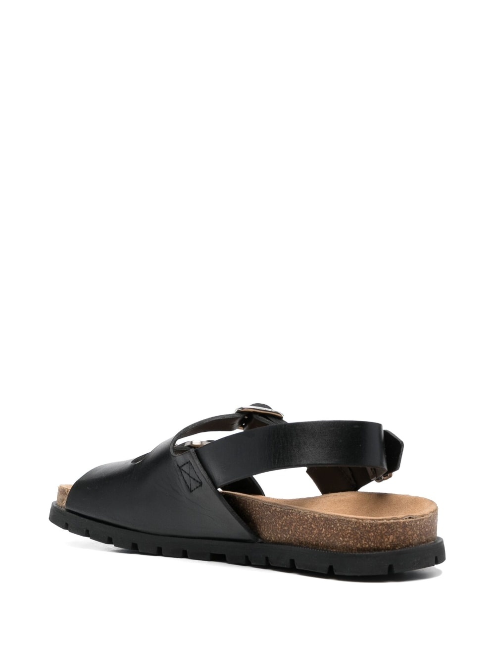 Aly buckle-strap leather sandals - 3