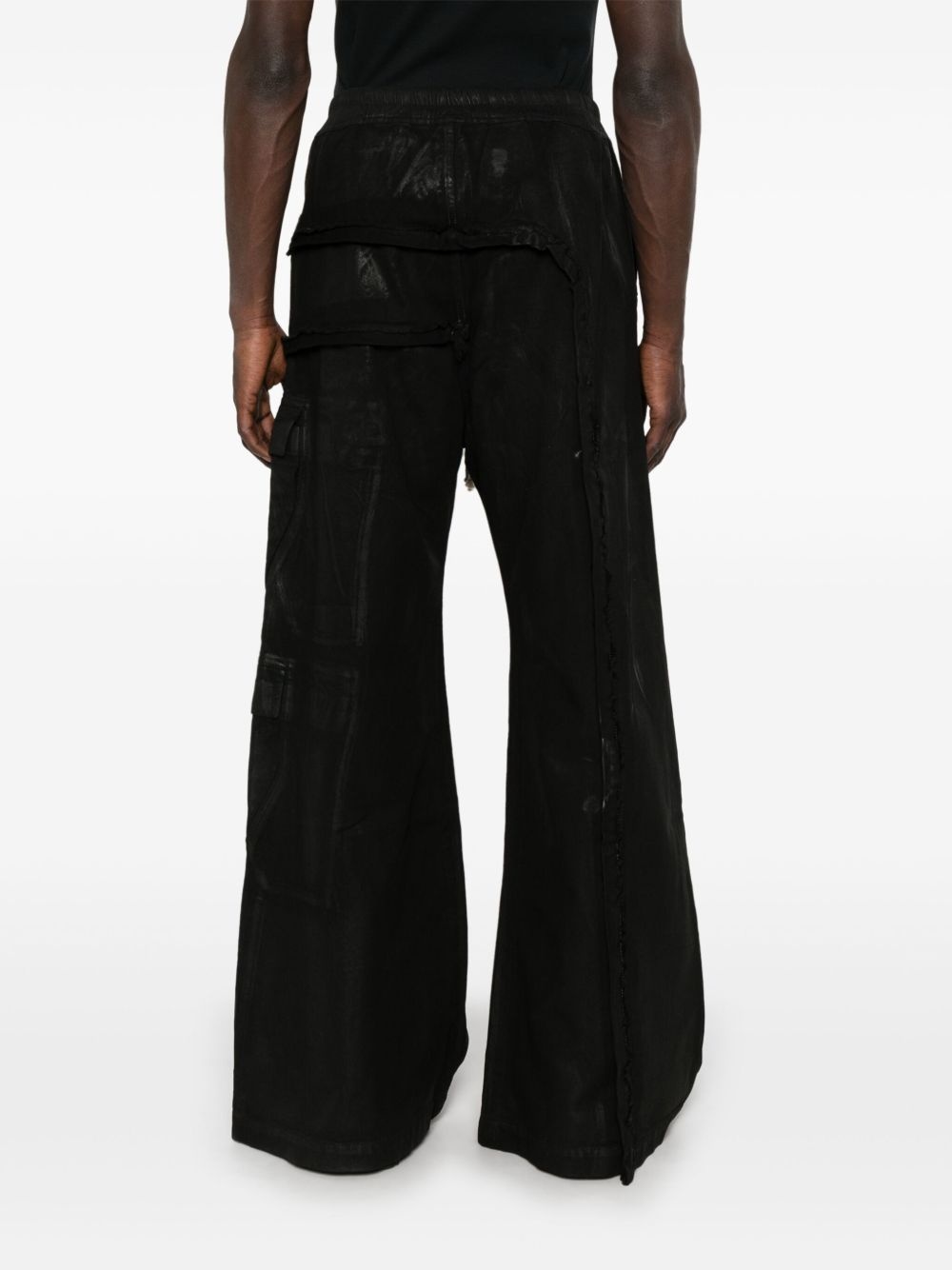 Imbalanced Double Cargo Jumbo Belas jeans - 4