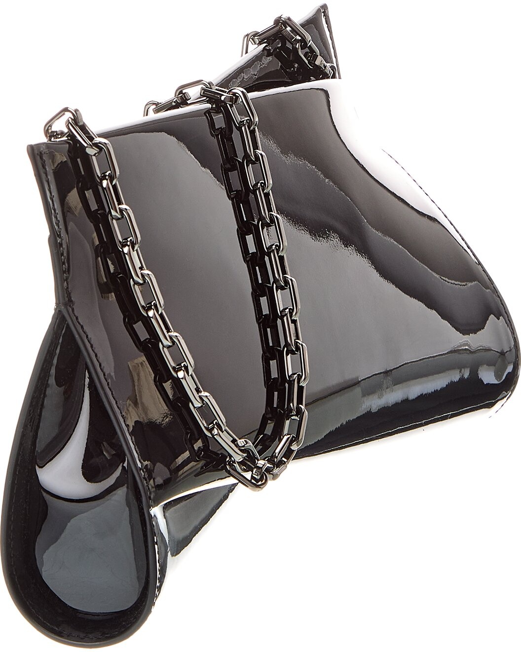 Christian Louboutin Loubitwist Small Patent Clutch - 3