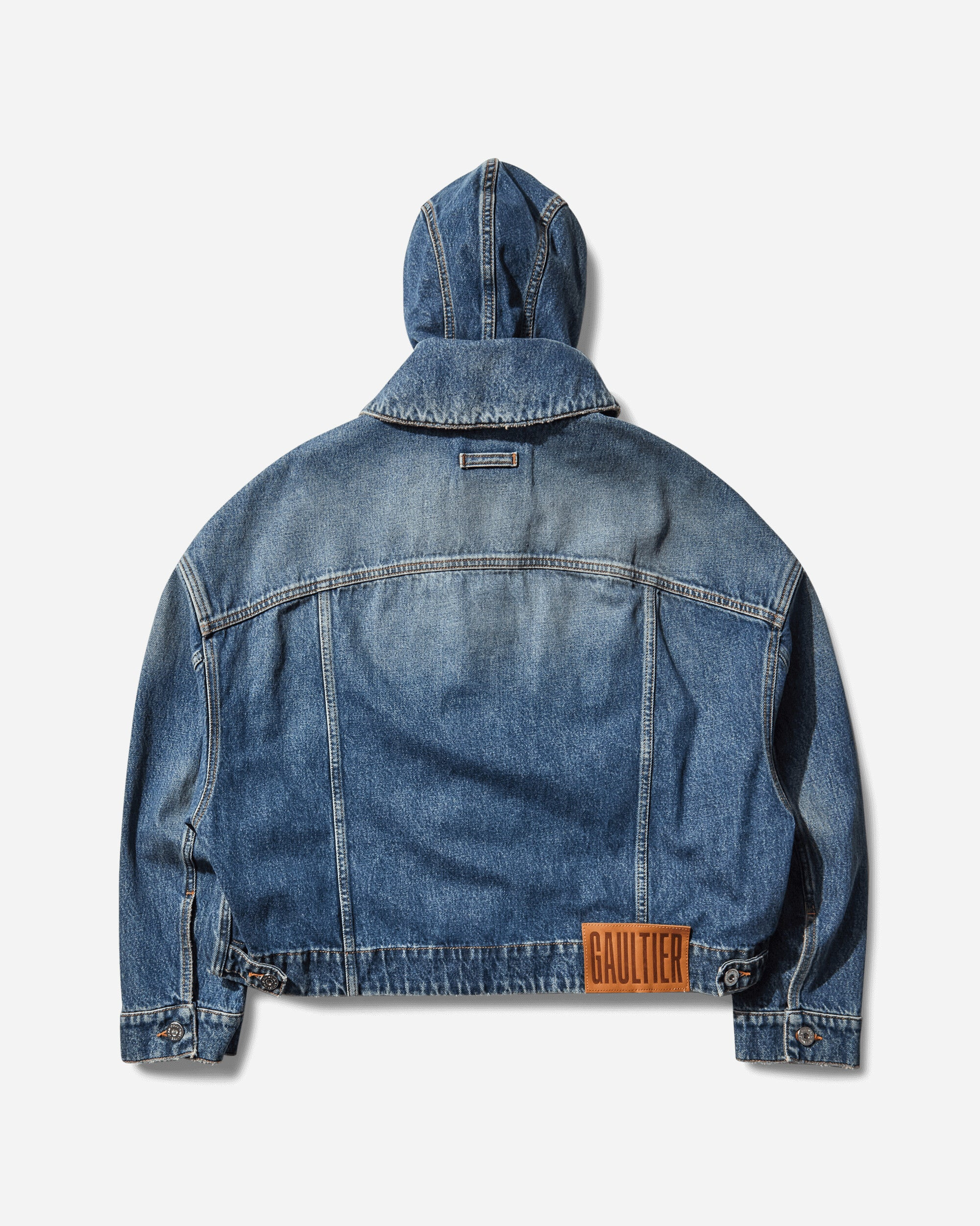 Women's Double Denim Jacket Blue - 2