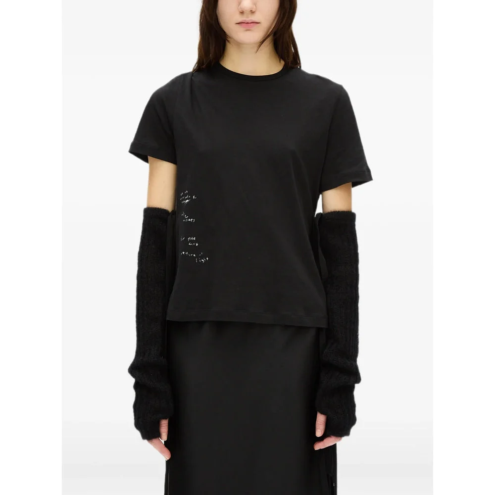 Ann Demeulemeester Black Gloves Women - 1