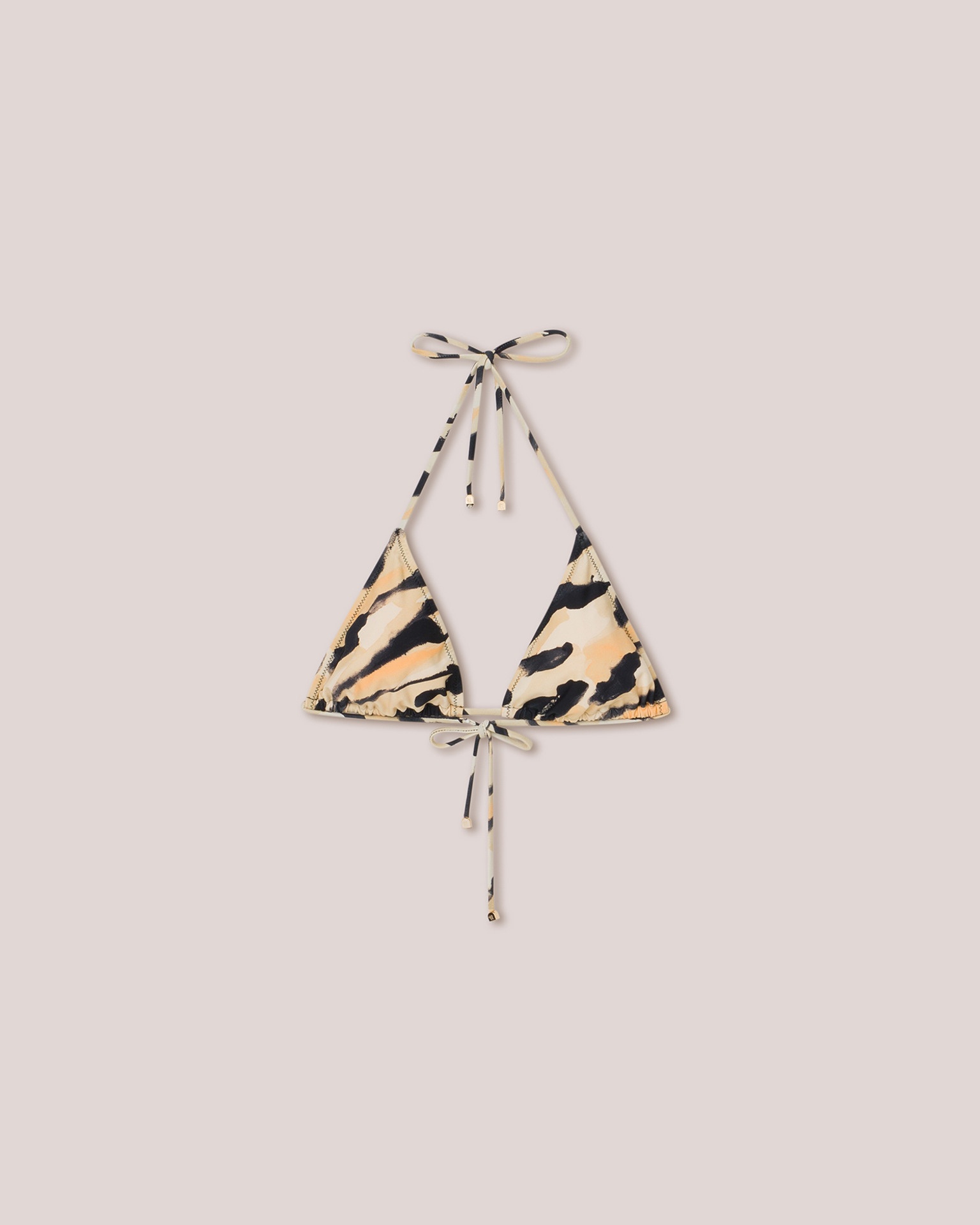 CAIA - Triangle swim top - Animal print - 1