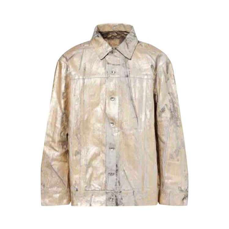 JUMBO WORKER DENIM JACKET (GOLD) - 1