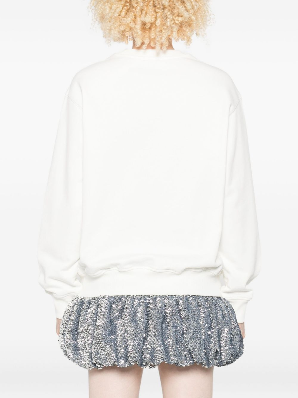 embroidered-orange sweatshirt - 4