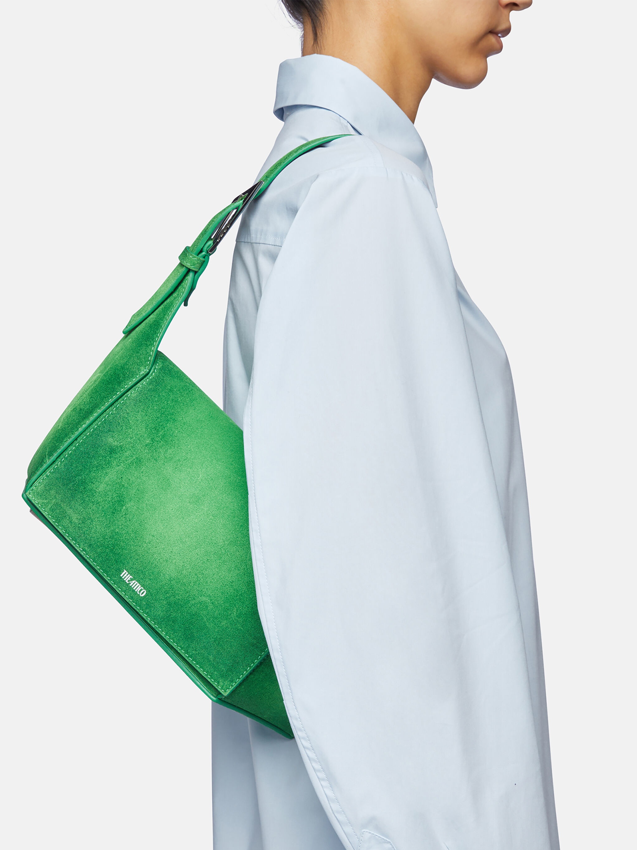 ''7/7'' DIRTY GREEN SHOULDER BAG - 2