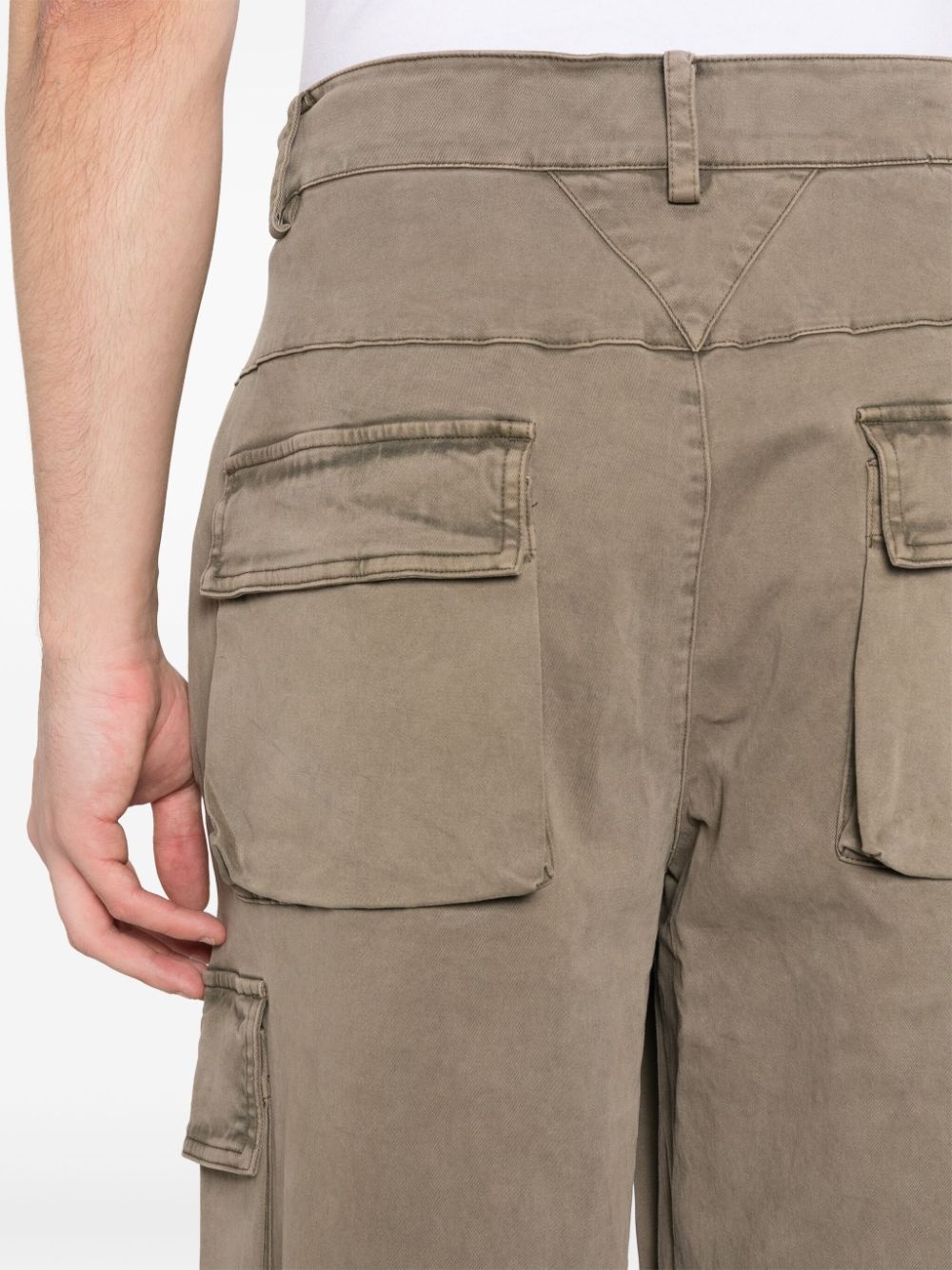 logo-plaque cargo pants - 5