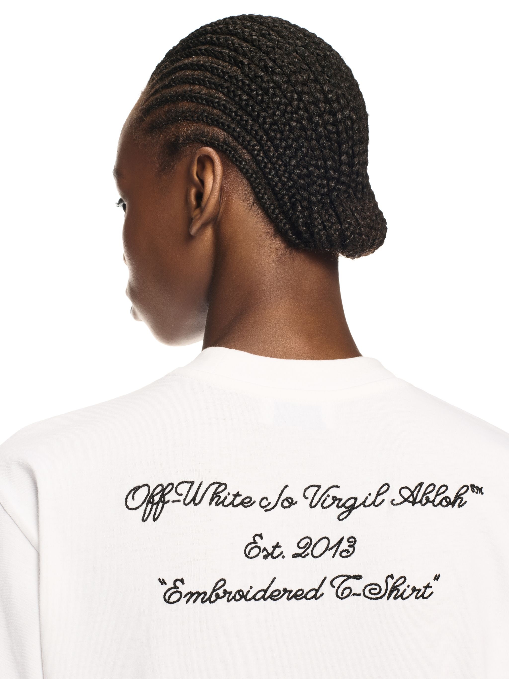 White Script T-shirt - 5