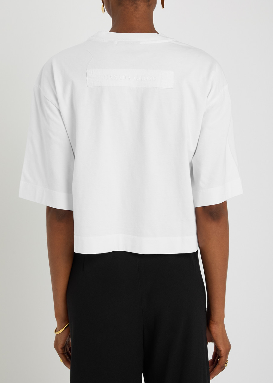 Canada Goose Addison Cropped Cotton T-shirt - 3