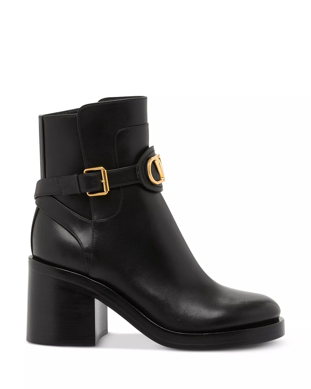 Women's Buckled Booties - 3