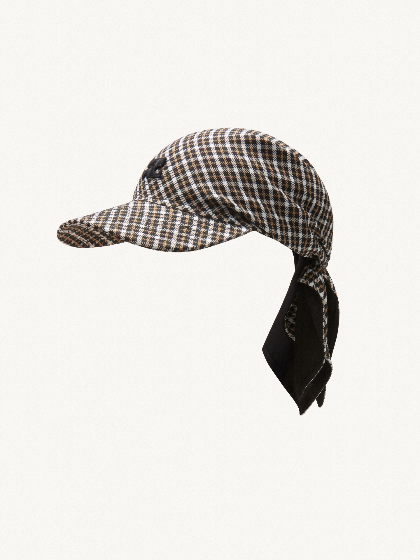 SCARF PRINTED HAT - 1