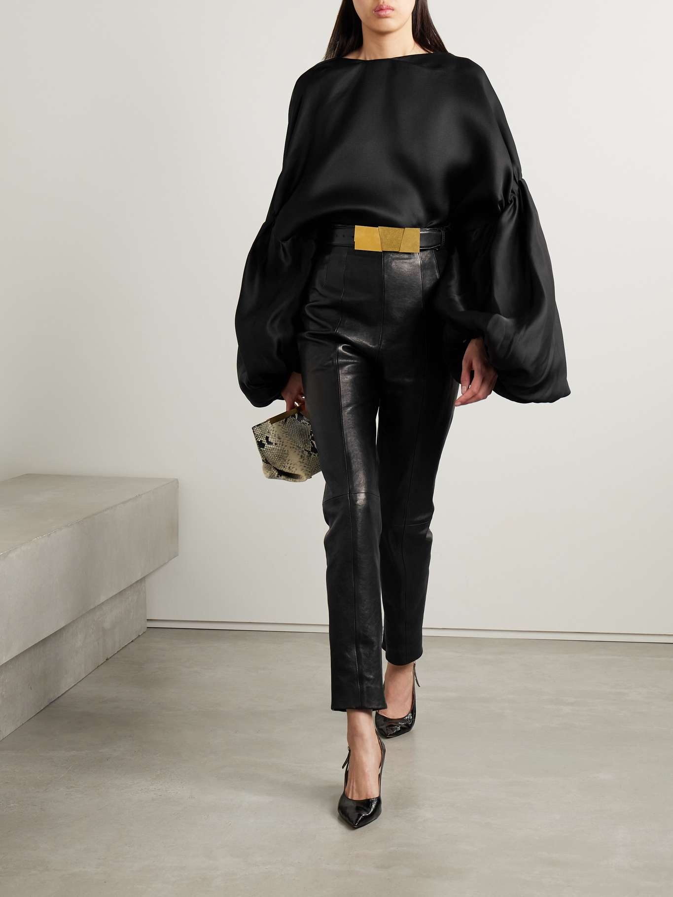Quico oversized silk blouse - 4