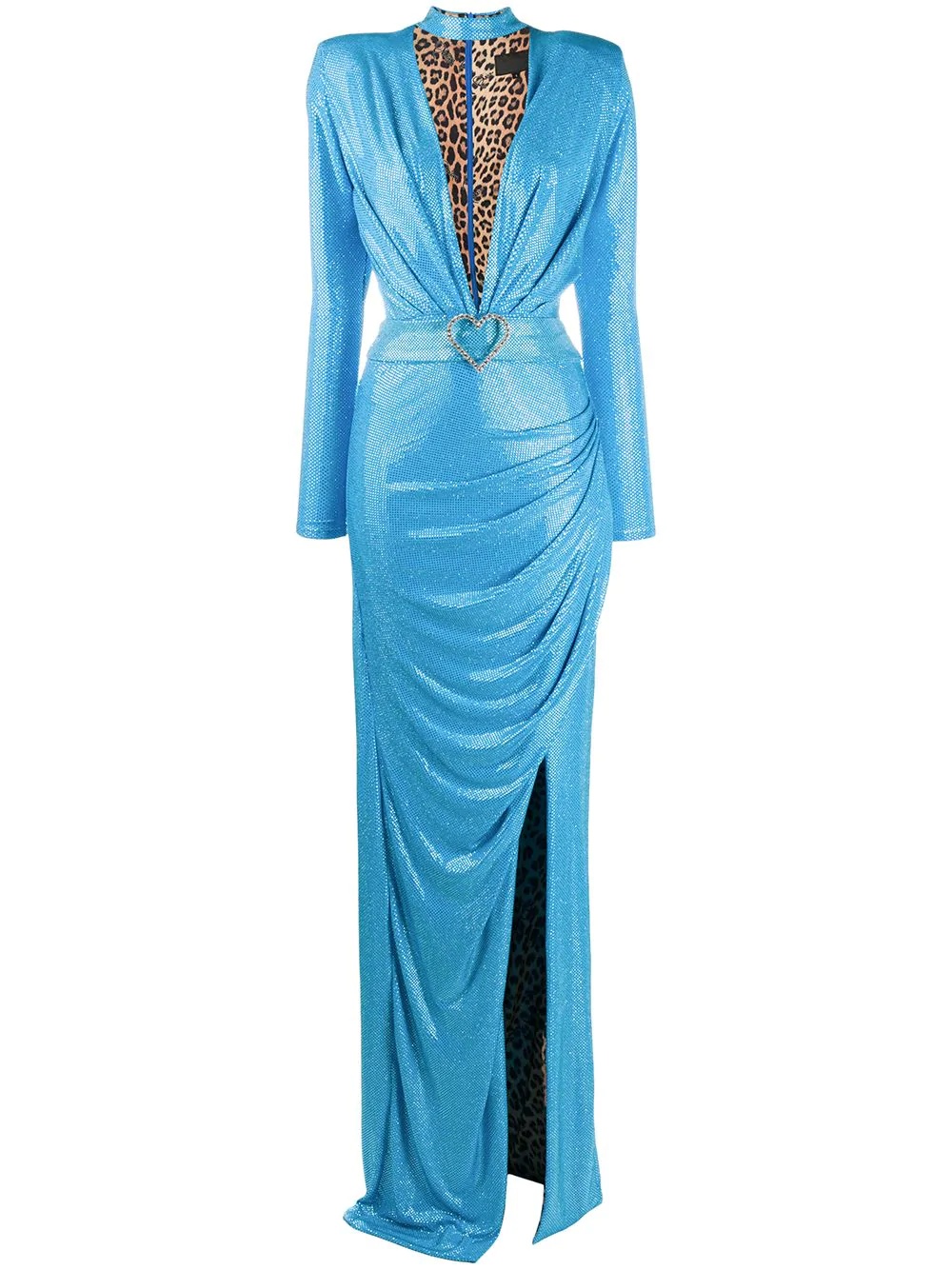 rhinestone evening dress - 1