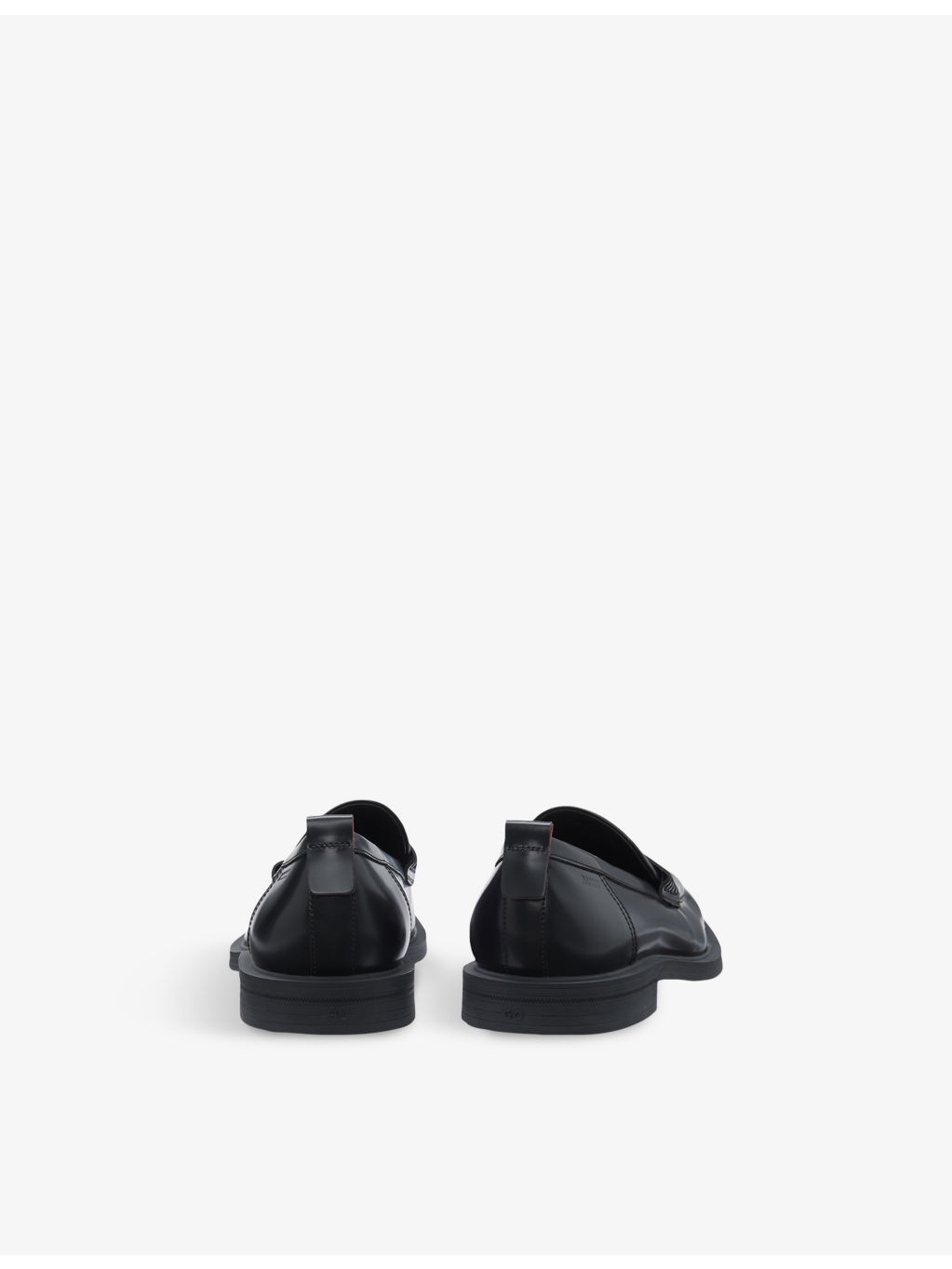 Penny-Detail Leather Loafers - 4