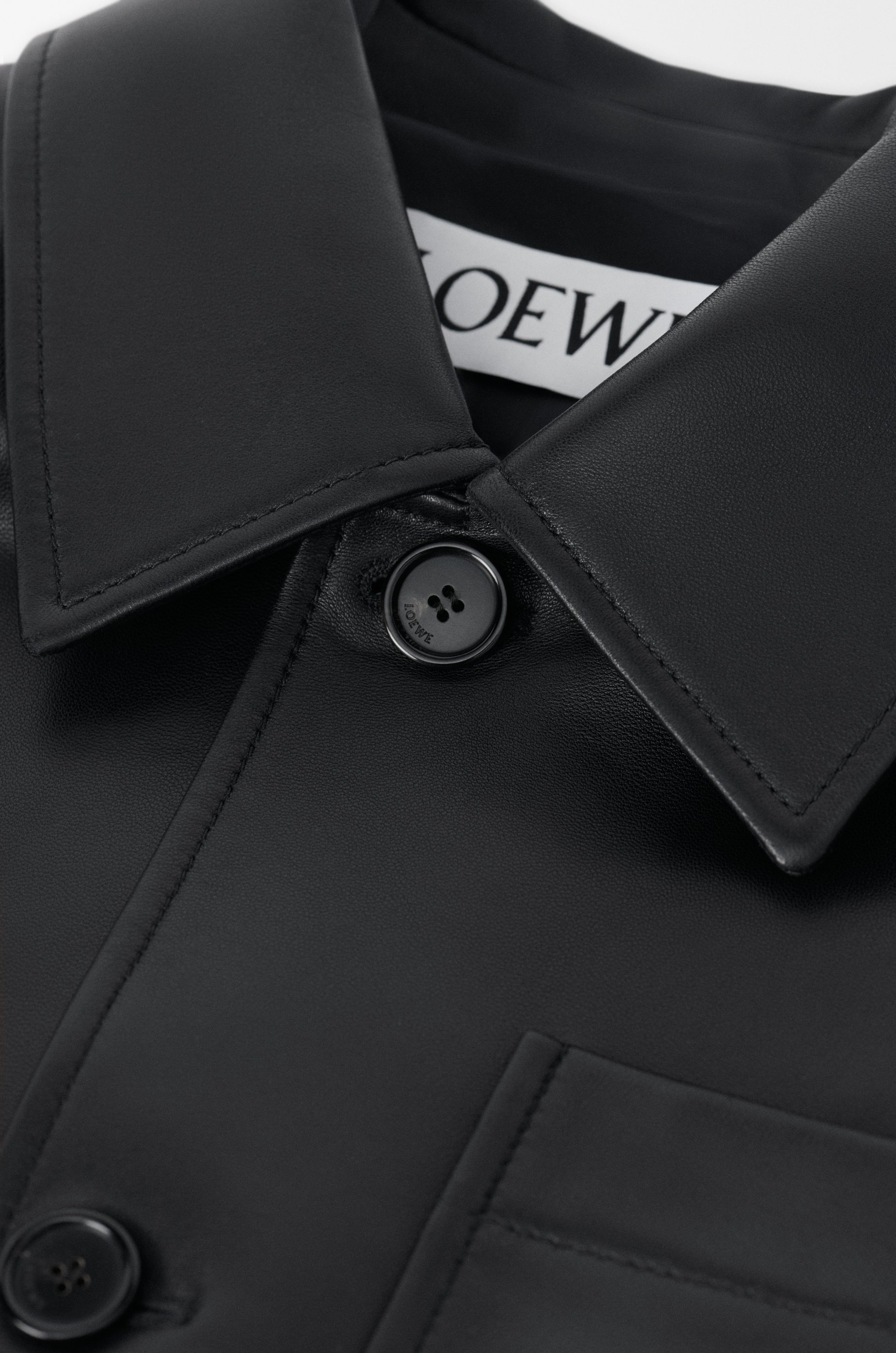 Workwear jacket in nappa lambskin - 6